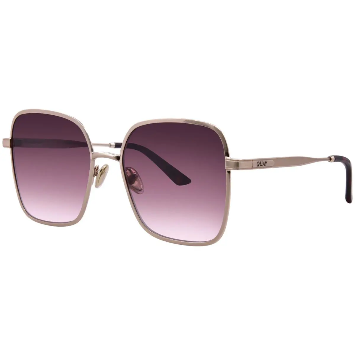 Quay 5TH-AVE NO-NS-2684 Bgl/plpk Sunglasses Women`s Bright Gold/plum Pink 58mm by QUAY
