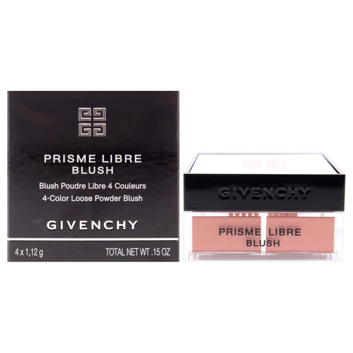 2 Pack Prisme Libre Blush - 06 Flanelle Rubis by Givenchy- 0.15 oz Blush