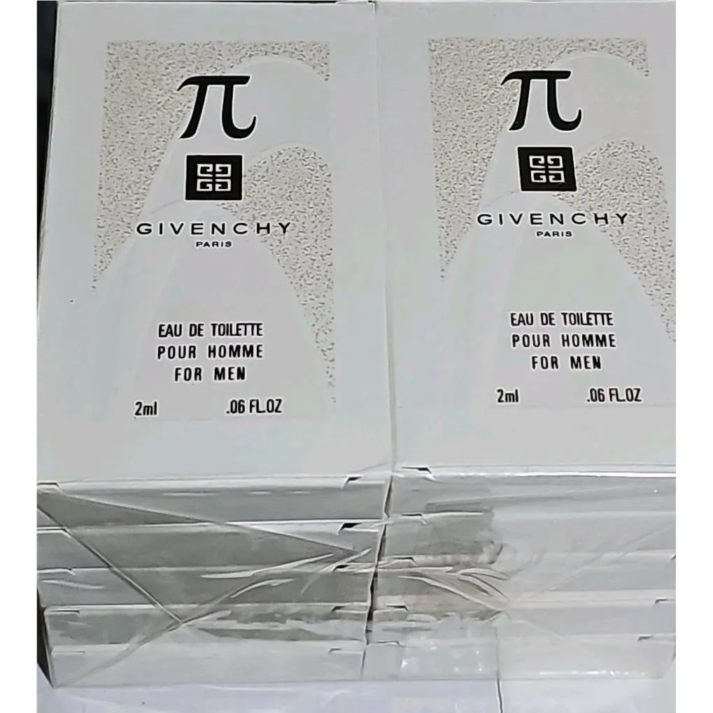 Givenchy PI Pour Homme .06 oz Edt Splash 10 pk Vintage