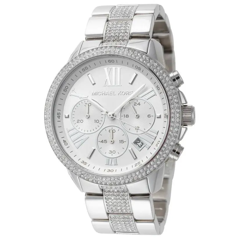 Michael Kors Brynn Chronograph Stainless Steel Ladies Watch
