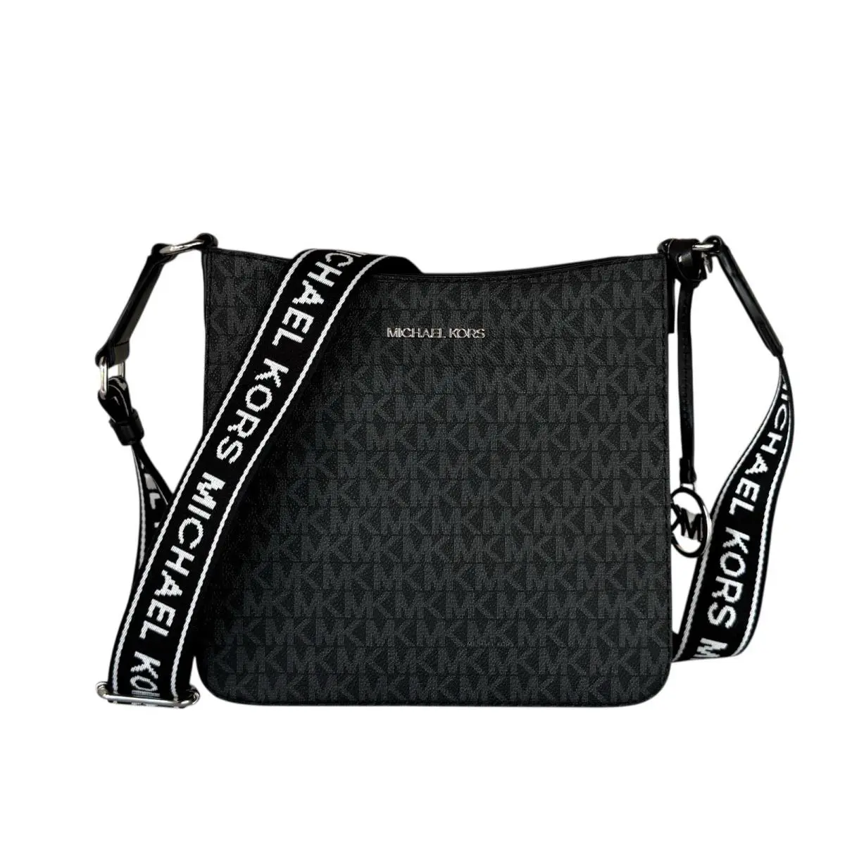 Michael Kors Jet Set Travel Small Shoulder Messenger Bag MK Black