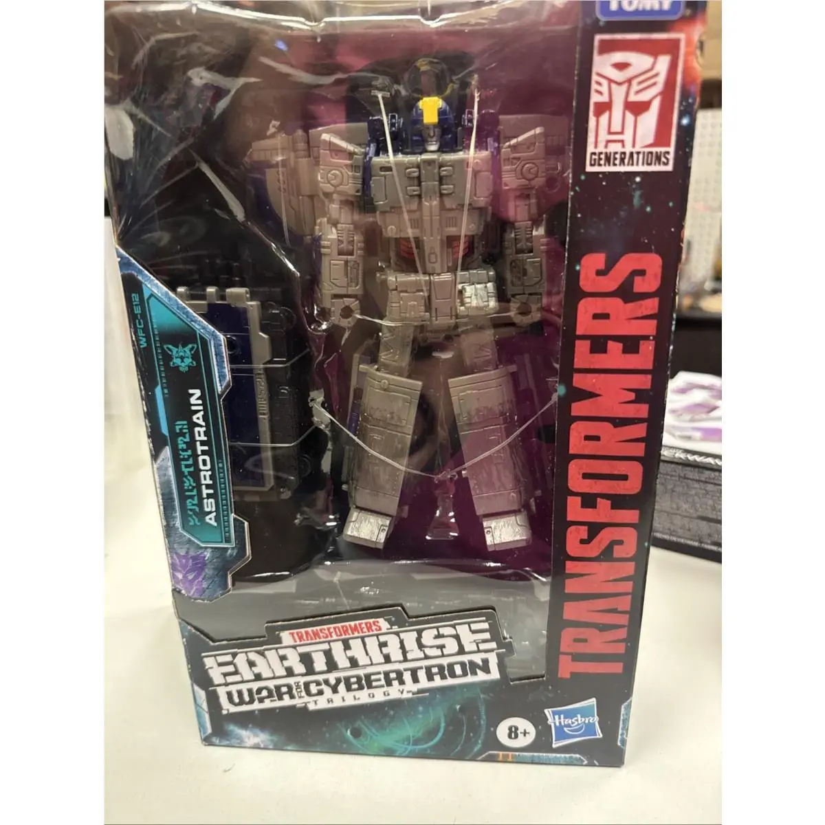 Transformers Astrotrain Generations WFC-E12 Earthrise Leader Astro Tra