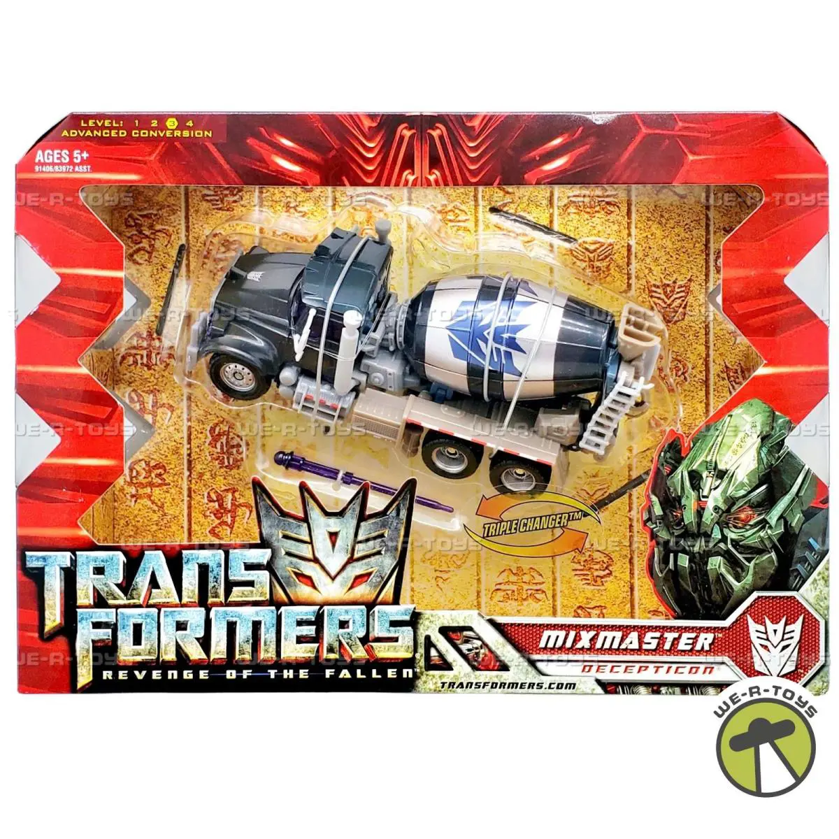 Transformers Revenge of The Fallen Voyager Mixmaster 2008 Action Figure 91406