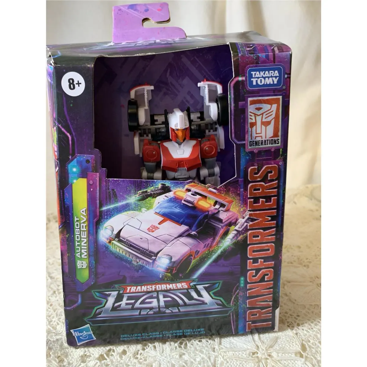 Hasbro to Transformers: Legacy Deluxe Autobot Minerva Action Figure