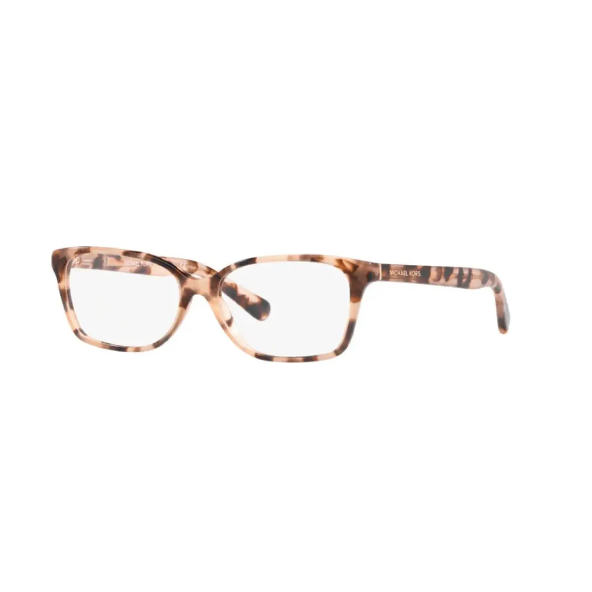 Michael Kors Rectangle Woman Eyeglasses 0MK4039 3026 54mm Pink Tortoise