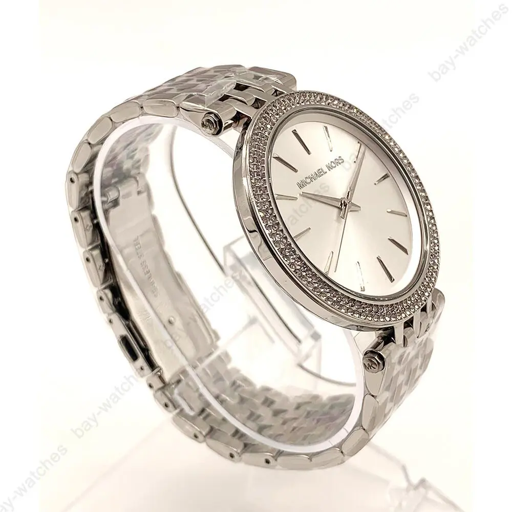MK3190 Darci Silver Tone Stainless Steel Quartz Women`s Watch by Michael Kors