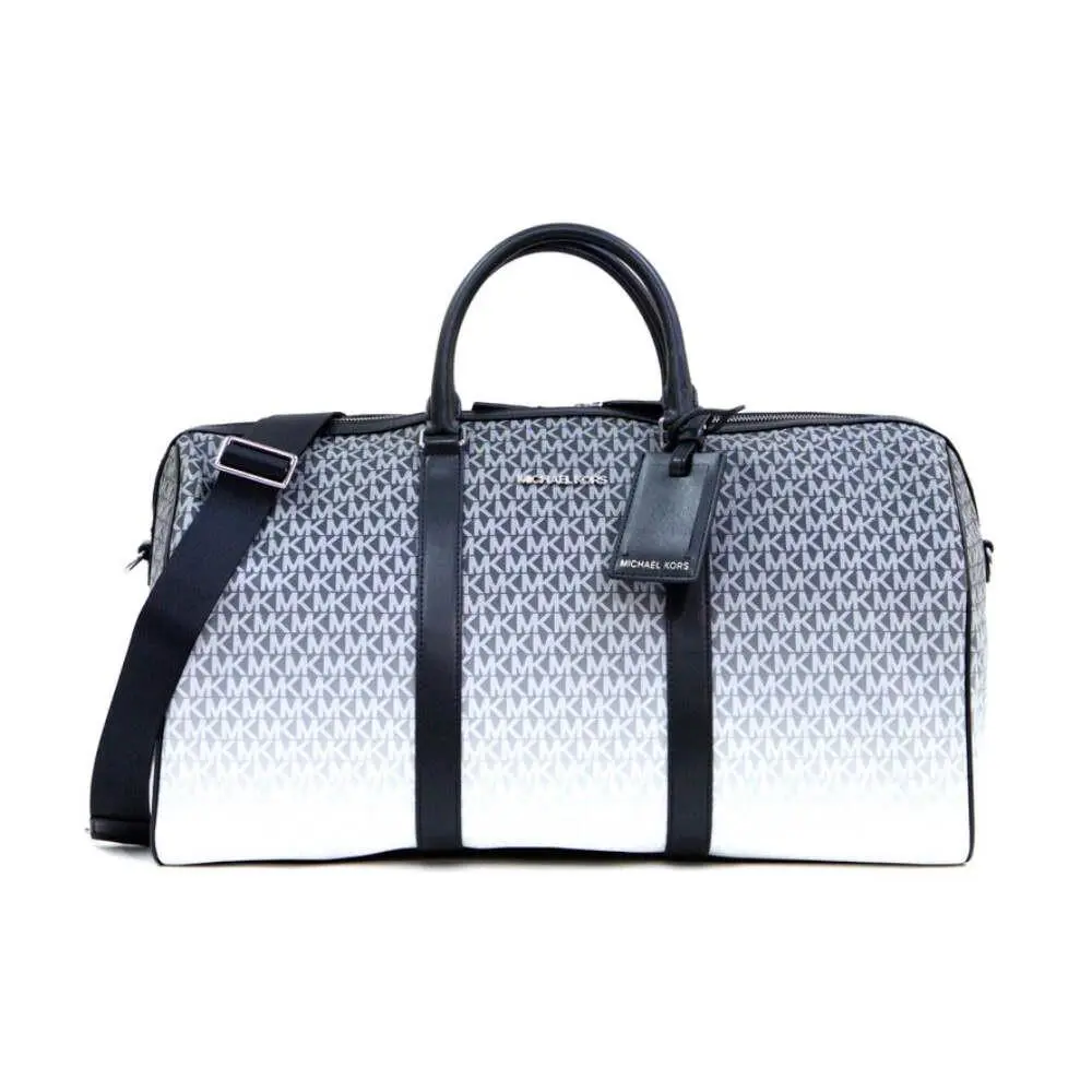 Cooper Men Carry-on Duffle Weekender Travel Luggage Bag -black by Michael Kors