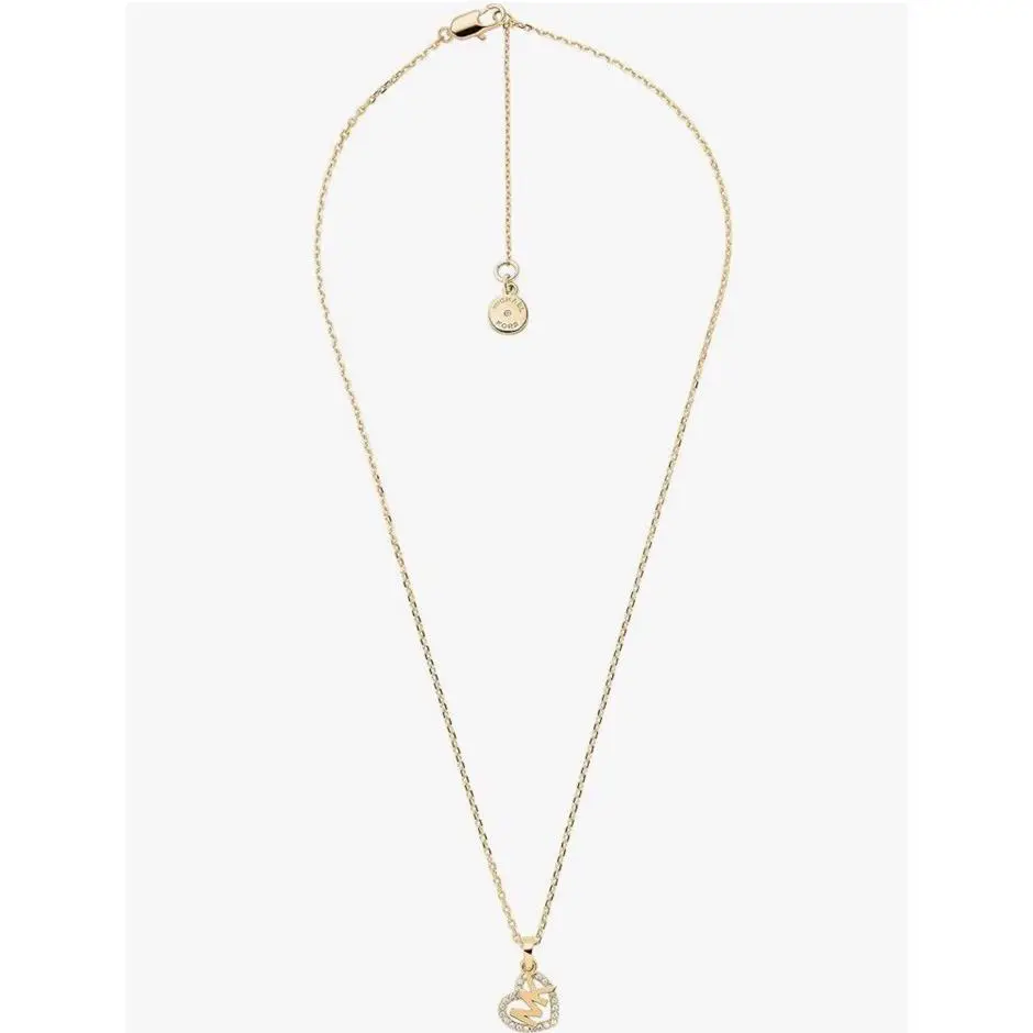 Michael Kors Women`s Gold Brass Pendant Necklace Model: MKJ7776710