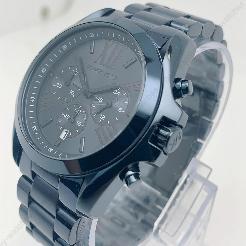 Michael Kors MK6248 Bradshaw Navy Blue Dial Band Analog Casual Men`s Watch