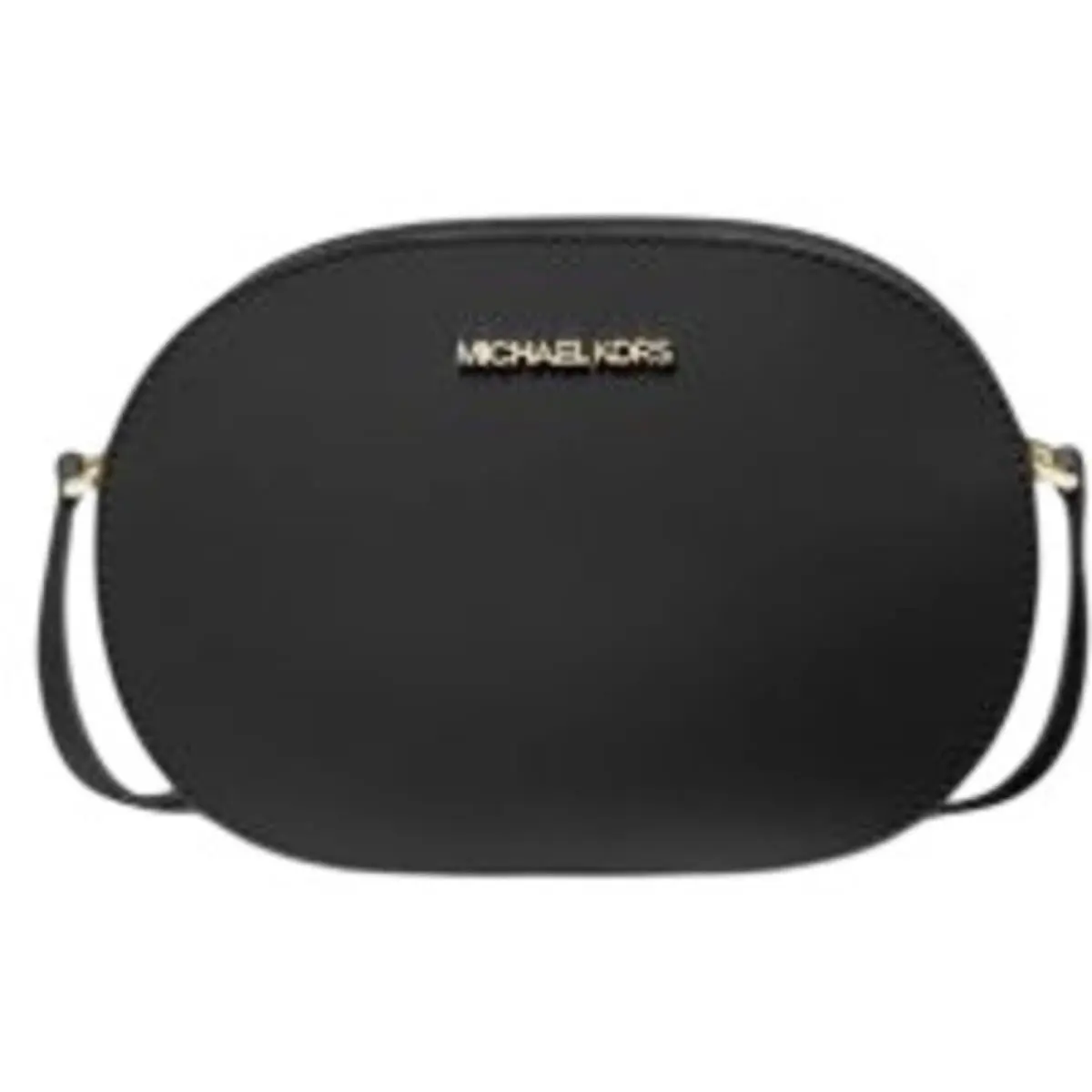 Michael Kors Women`s Crossbody Bag Jet Set Travel Medium Black 35T1GTVC6L Blk - Exterior: Black