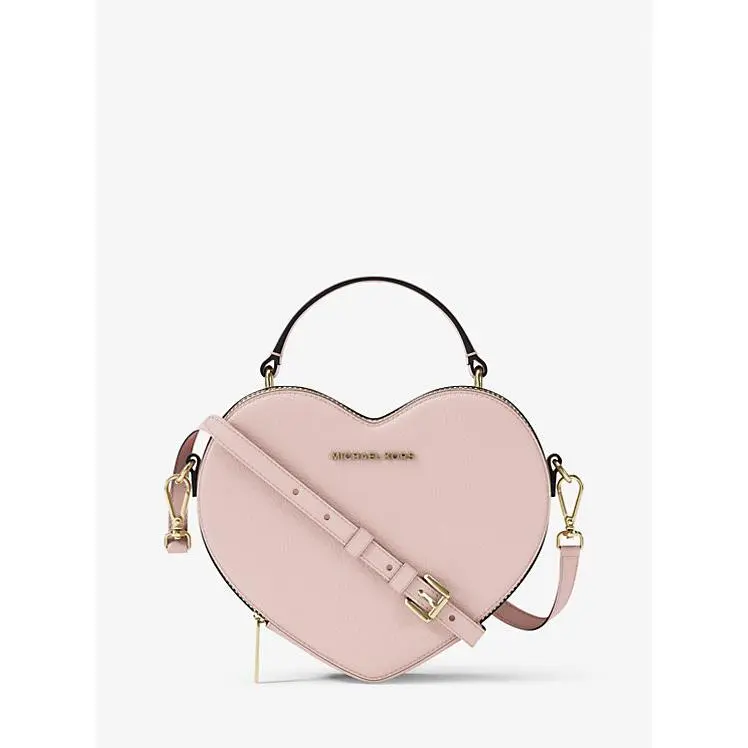 Michael Kors Jet Set Small Heart Crossbody Bag Powder Blush Boxed