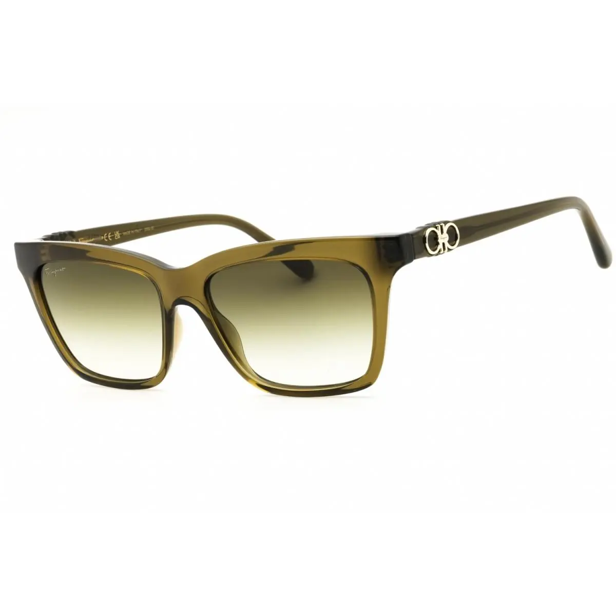 Salvatore Ferragamo SF1027S 315 Green/grey Gradient 55-16-140 Sunglasses