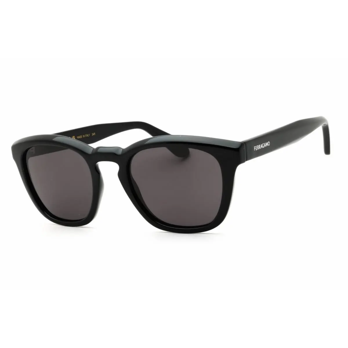 Salvatore Ferragamo Unisex Sunglasses Round Shape Full Rim Frame SF2040SE 001
