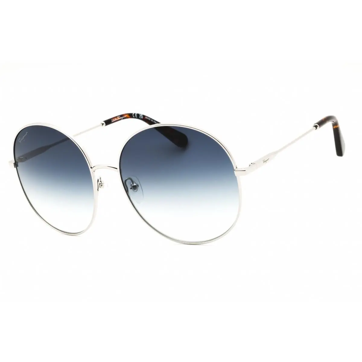 Salvatore Ferragamo SF299S 041 Shiny Silver/grey Gradient 60-17-140