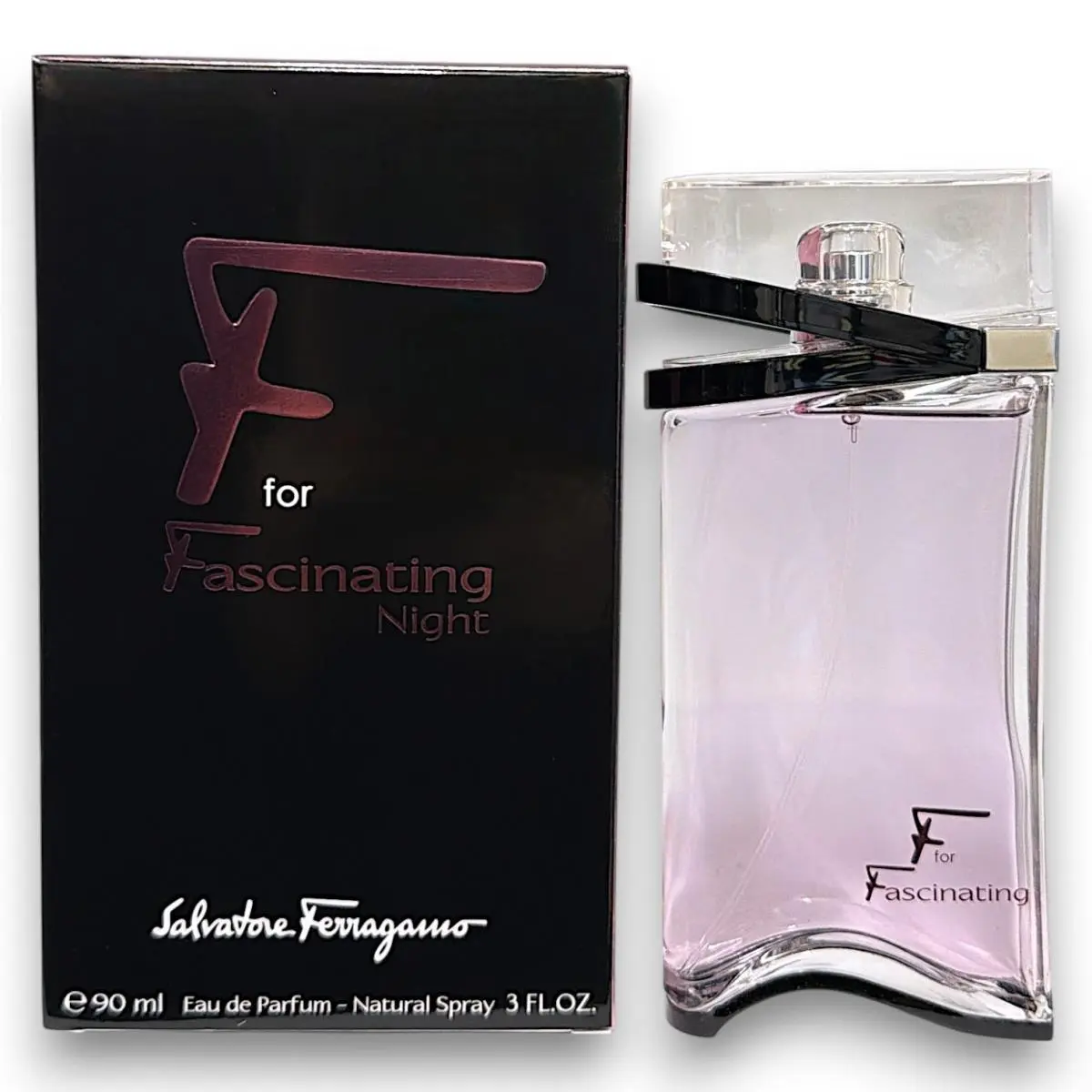 F For Fascinating Night by Salvatore Ferragamo 3 oz / 90 ml Eau De Parfum Spray