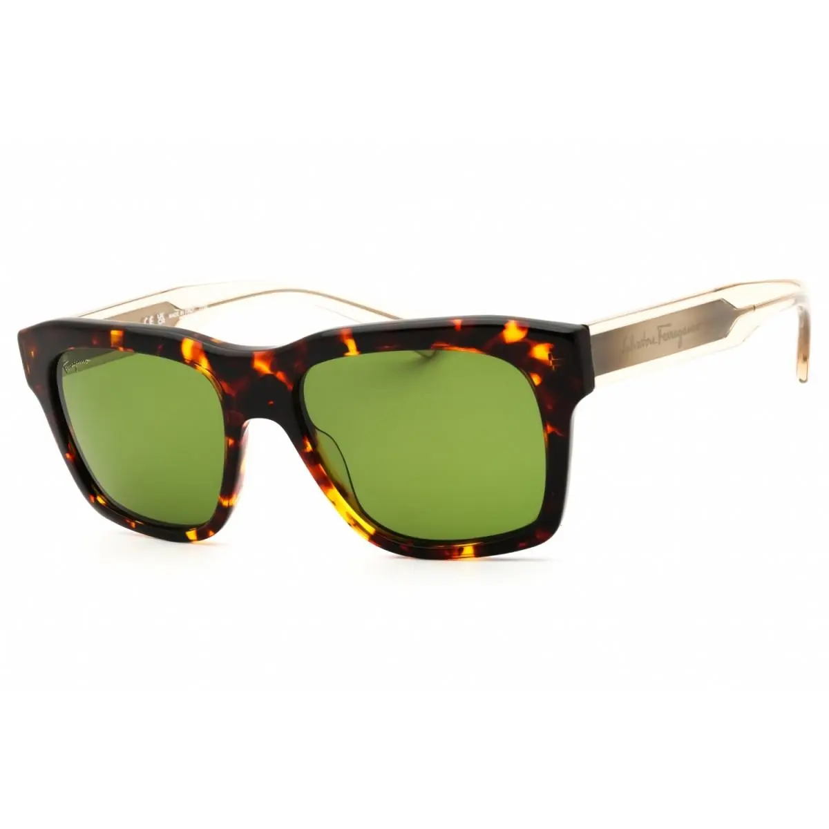 Salvatore Ferragamo SF1087S 219 Dark Tortoise/green 56-18-145 Sunglasses