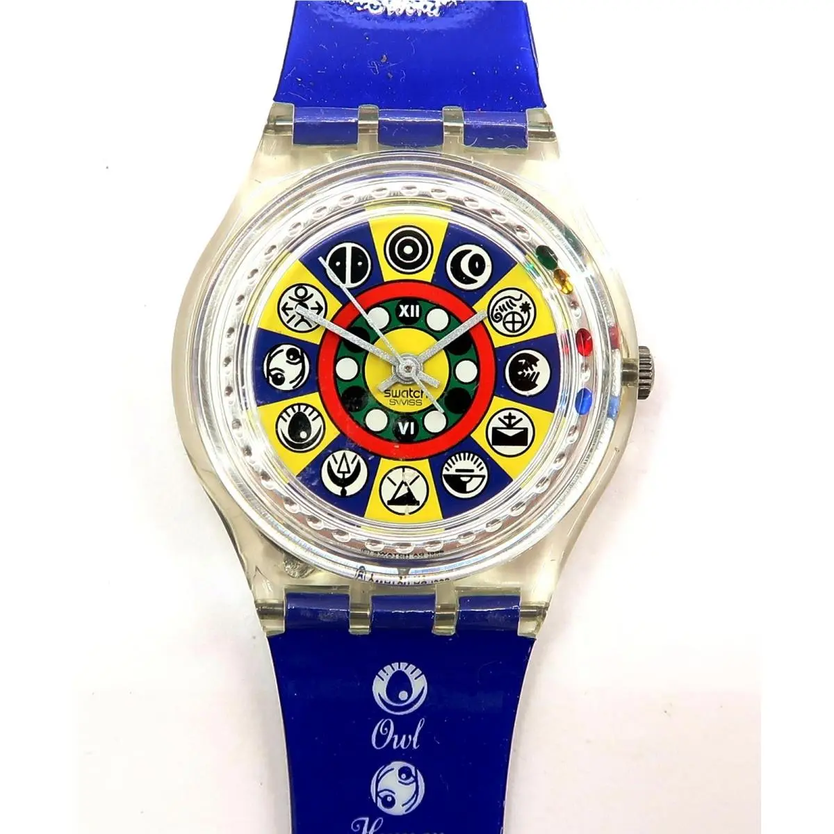 Swatch Watch Oracolo GZ151 Nos 1998 Gents Designed by Walter Wegmüller