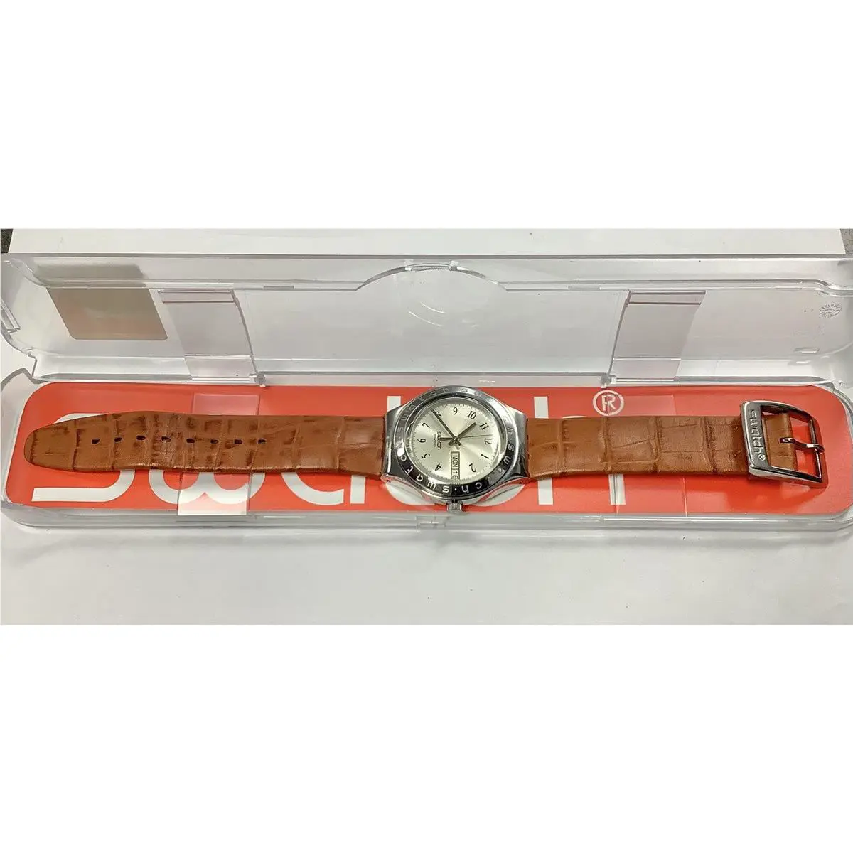 Swatch Watch Irony “straw Man” QCP005736