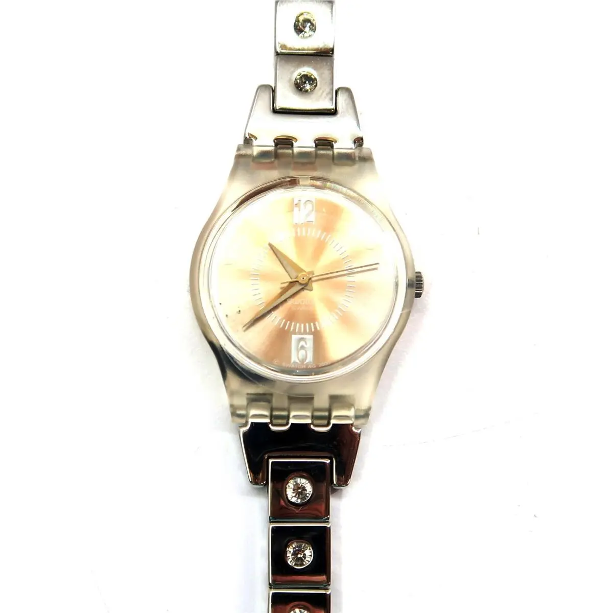 Swatch Womans Watch Eclat DE Star LK191P w/ Case and Papers 2001 Ladies