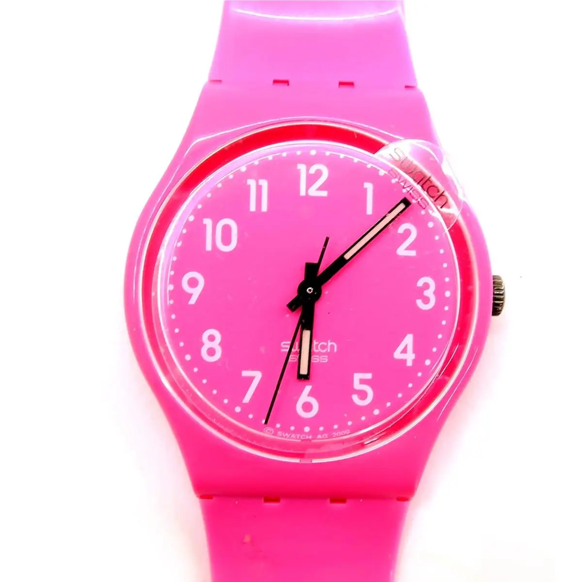 Swatch Watch Dragon Fruit GP128 with Case Papers 2010 Nos Battery
