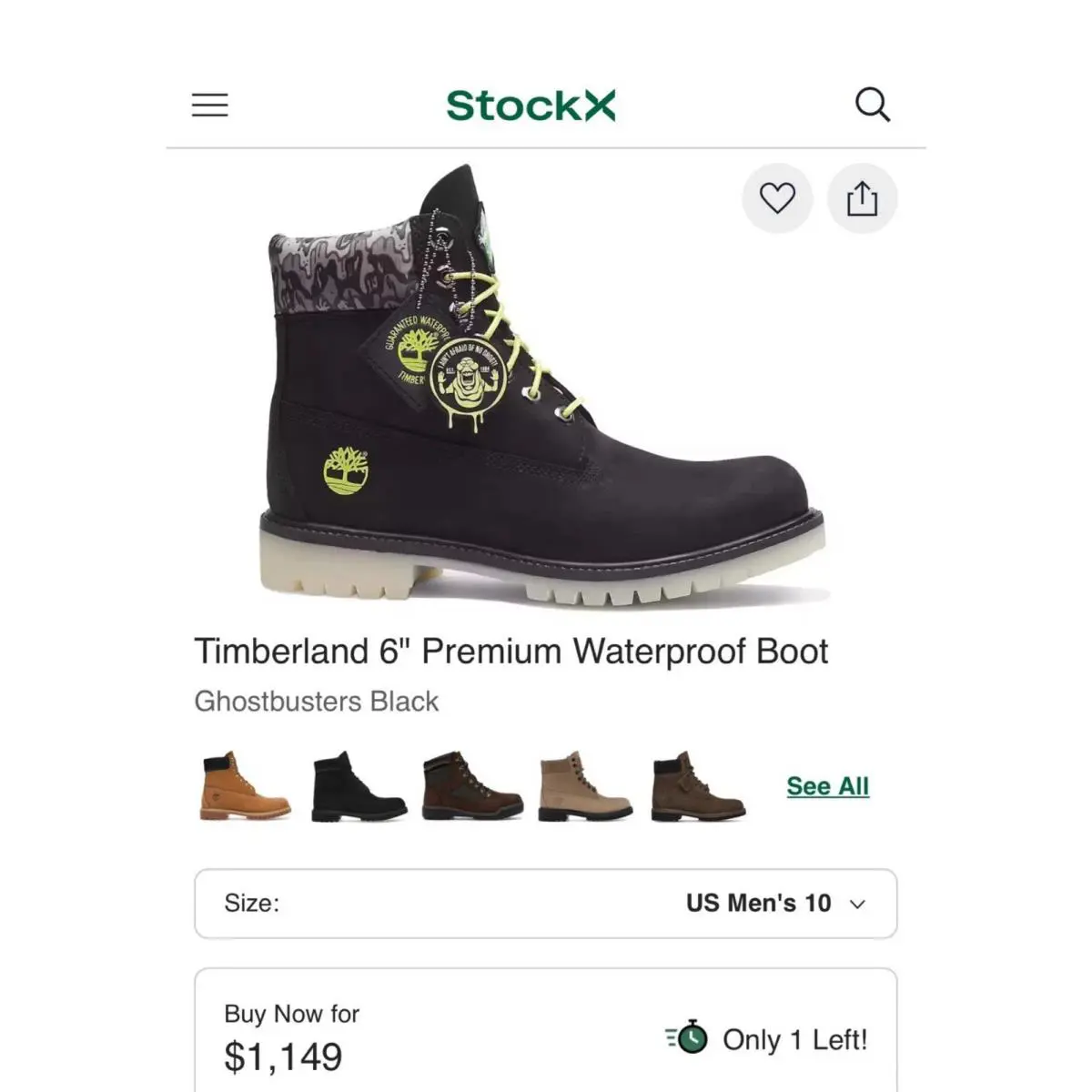Timberland shoes - Timberland Ghostbusters - Ghostbusters - Black 18