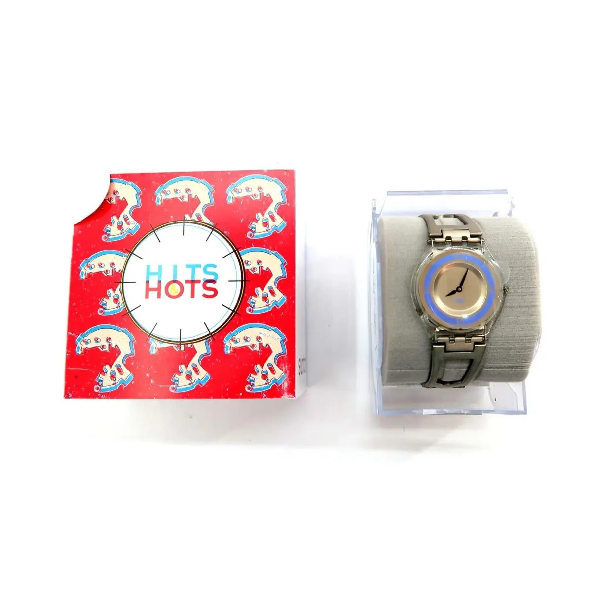 Swatch Skin Watch Little While Blue SFK138 + Case Papers 2001 Nos SFK138GE