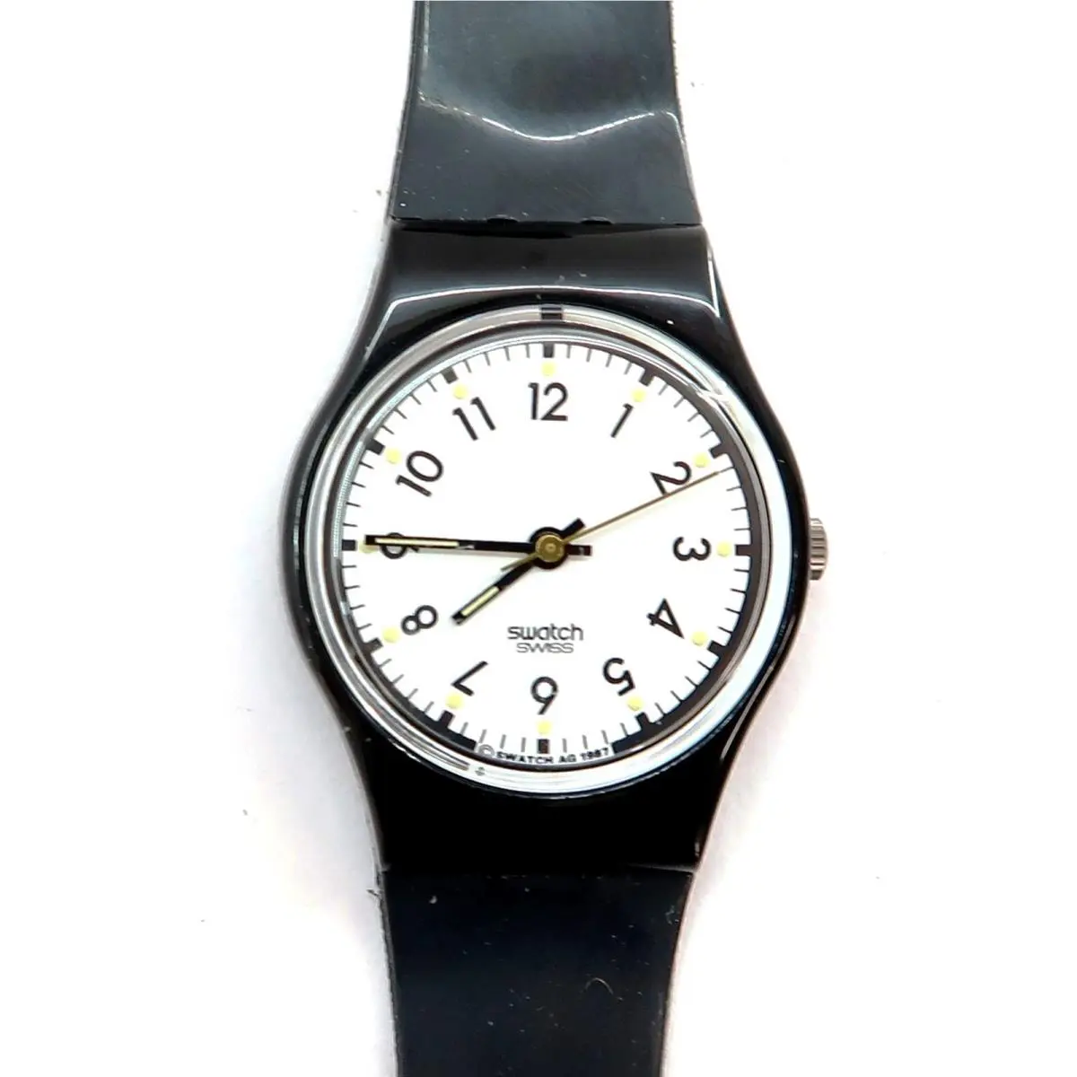 Swatch Watch Ladies Classic Two LB115 Vintage 1988 with Case Papers Works