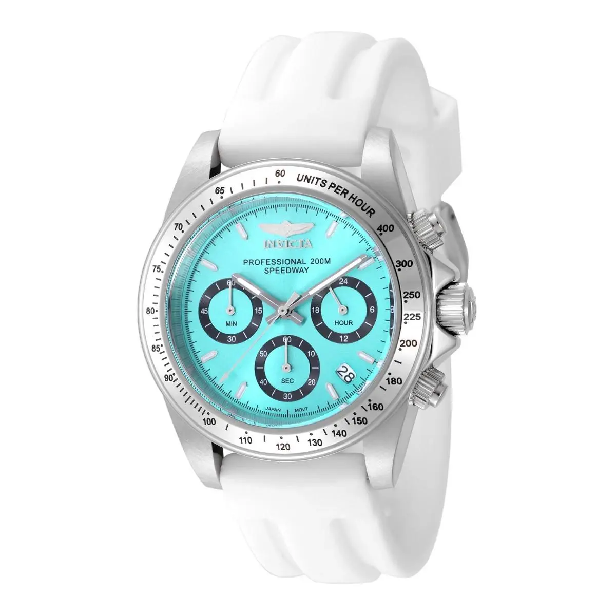 Invicta Speedway Men`s Quartz VD53 Watch - 39.5mm - Light Blue 50489