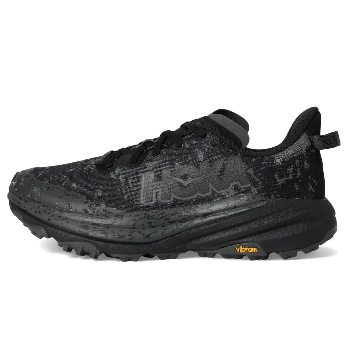 Hoka shoes - Black/Outer Orbit 2