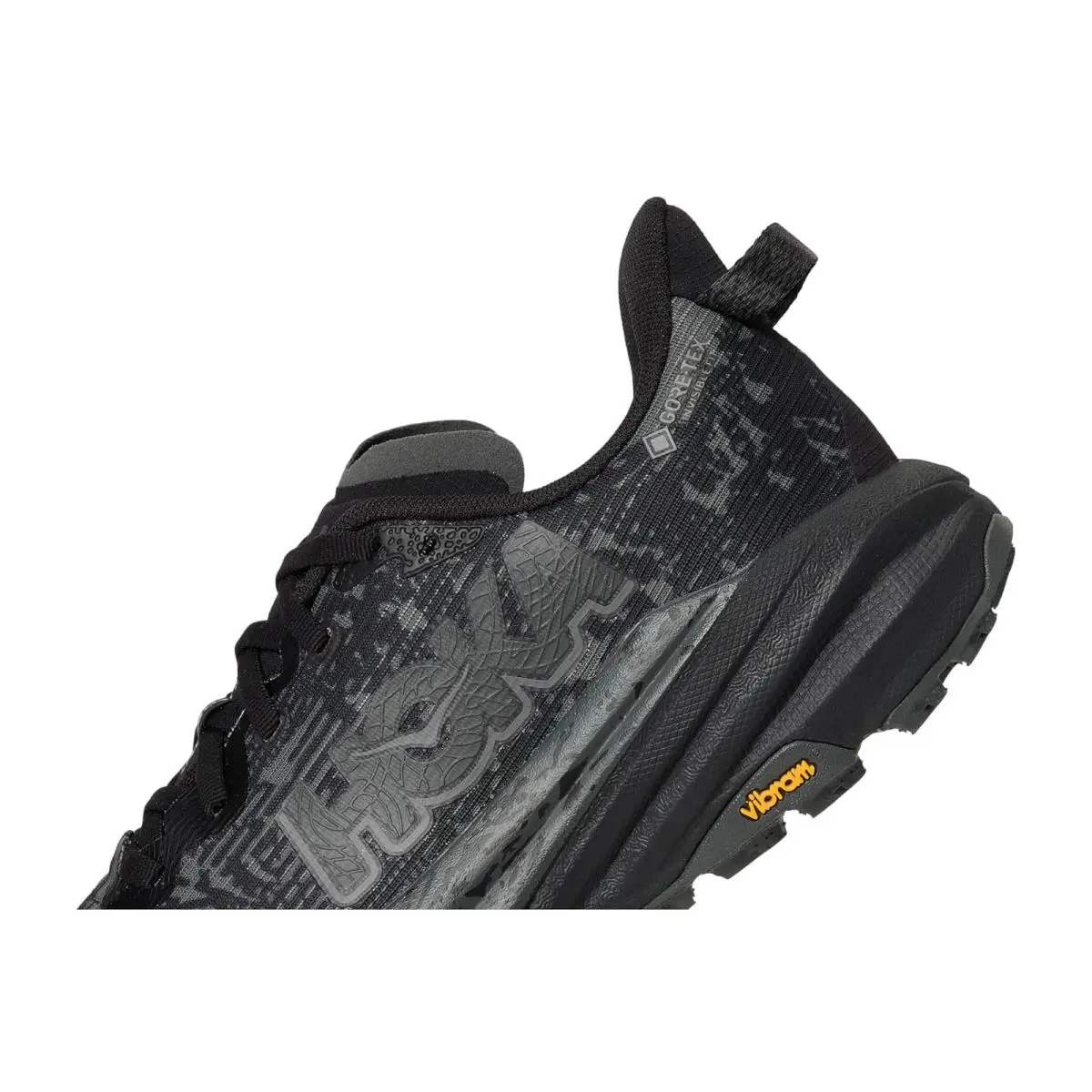 Hoka shoes - Black/Outer Orbit 4