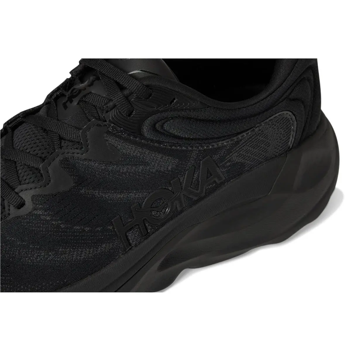 Hoka shoes - Black/Black 4