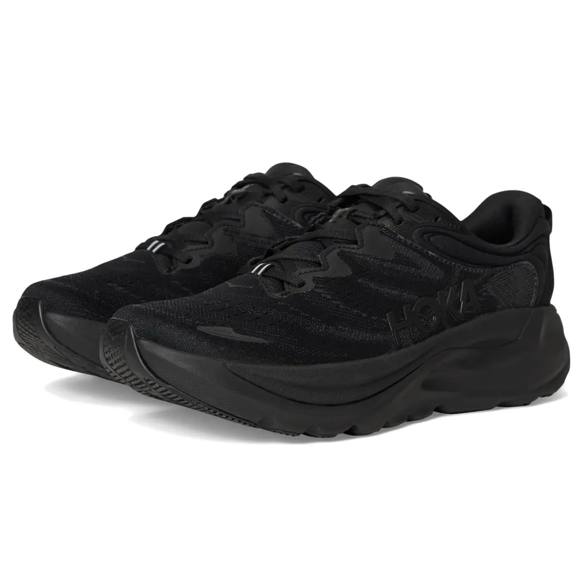 Hoka shoes - Black/Black 6