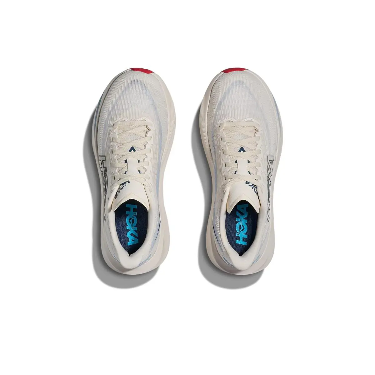 Hoka shoes - Alabaster/Soaring Blue 0