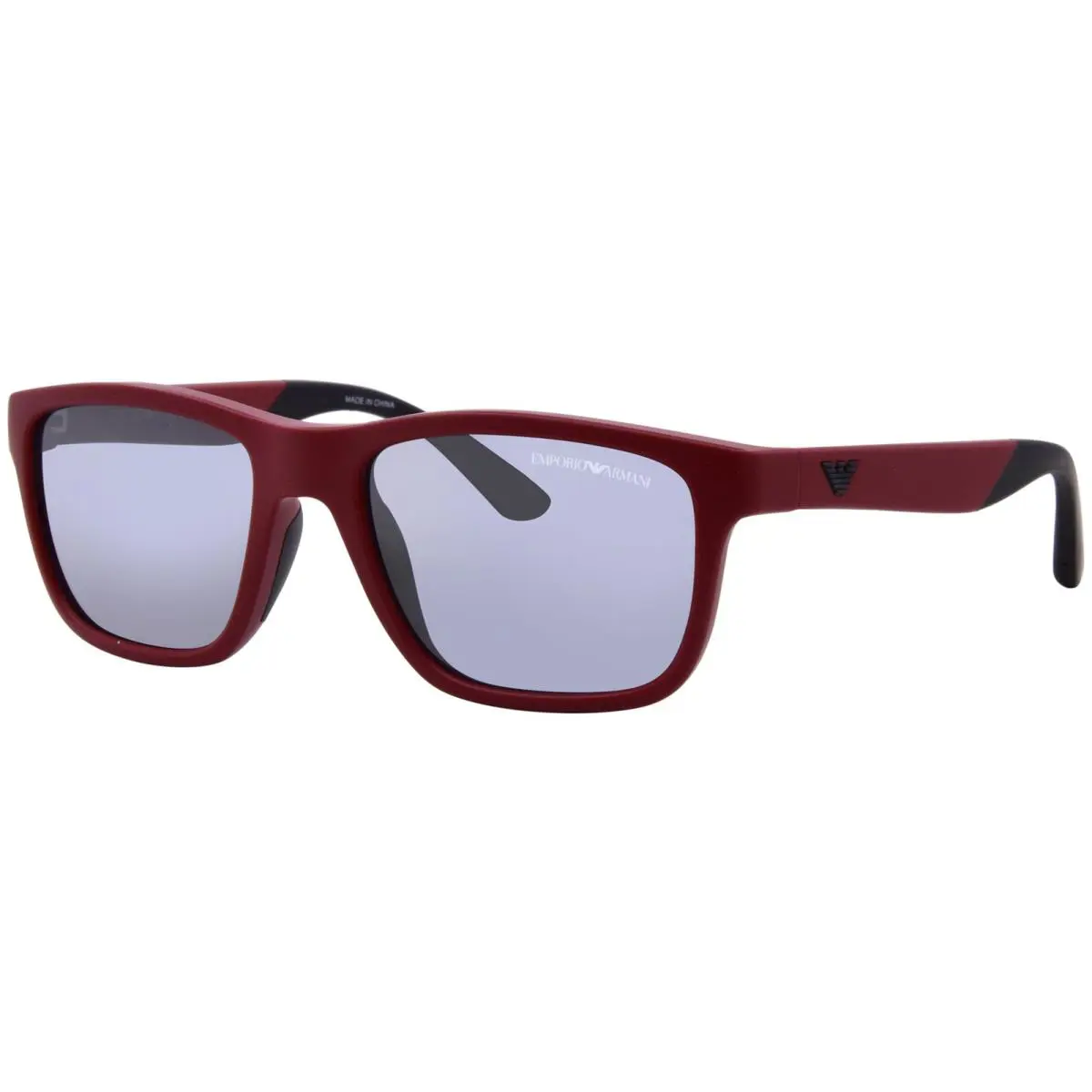 Emporio Armani EK4002 54626G Sunglasses Youth Kids Boy`s Red/grey Mirror 48mm