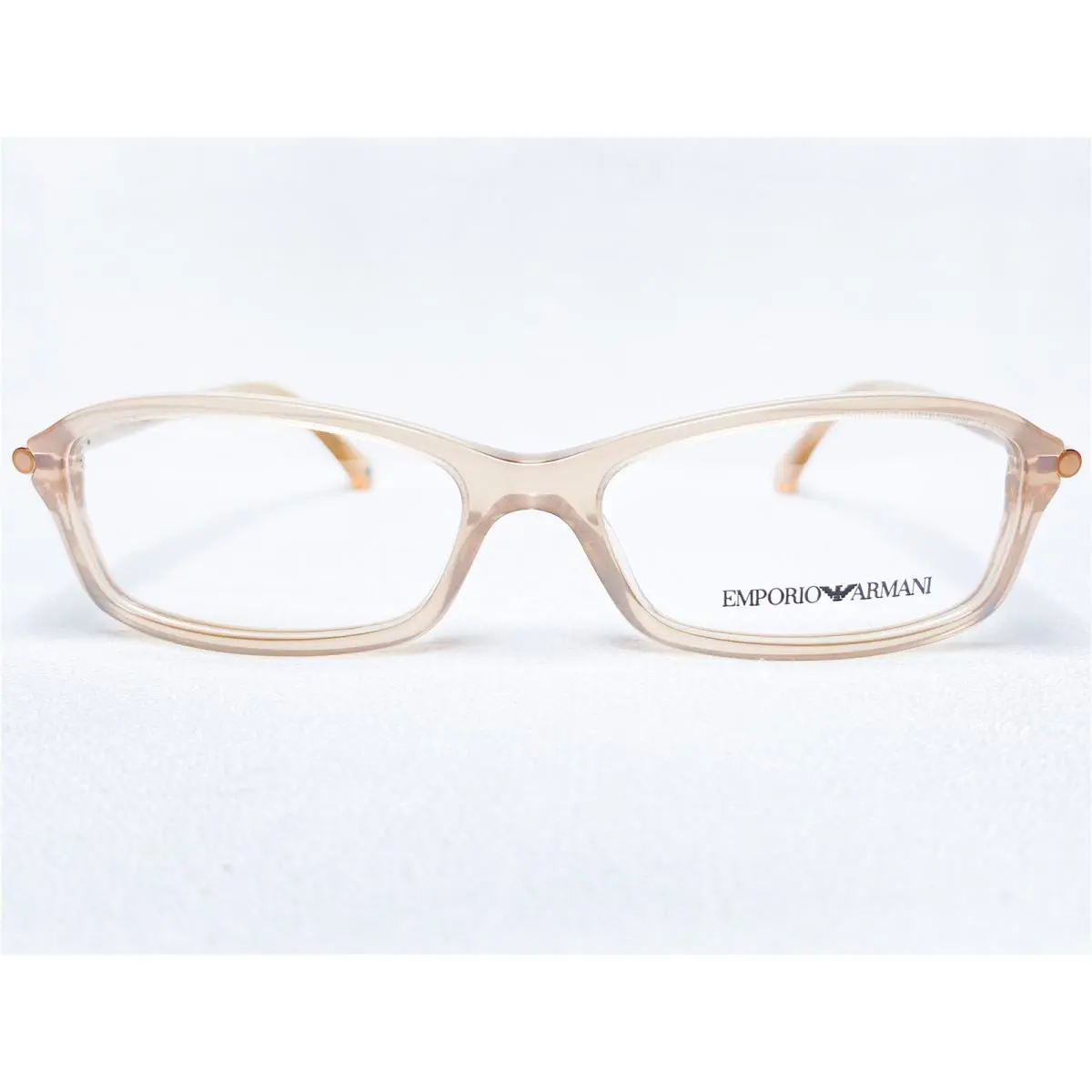 Emporio Armani EA3006 5084 Womens Opal Brown Pearl Eyeglasses Frames 51/15