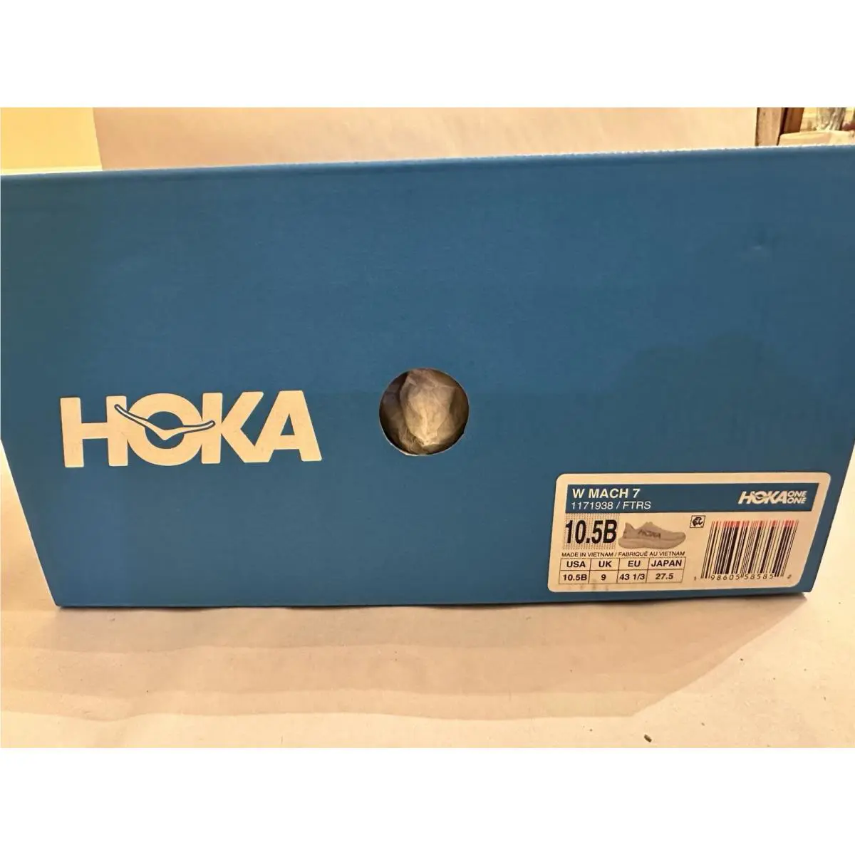 Hoka shoes - Hoka Mach 7 - Mach - 1171906-FTRS - White 10
