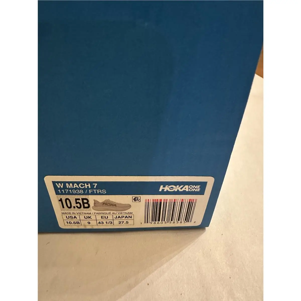 Hoka shoes - Hoka Mach 7 - Mach - 1171906-FTRS - White 11