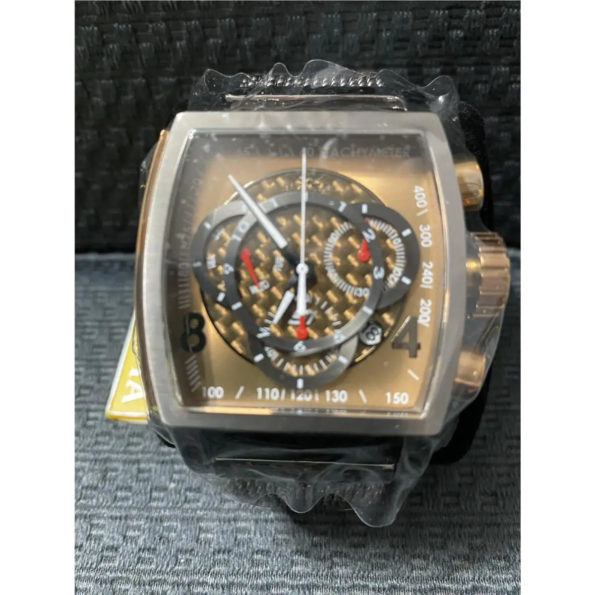 Invicta S1 Rally Men`s 48mm Shadow Bronze Gunmetal Chrono Watch 46016