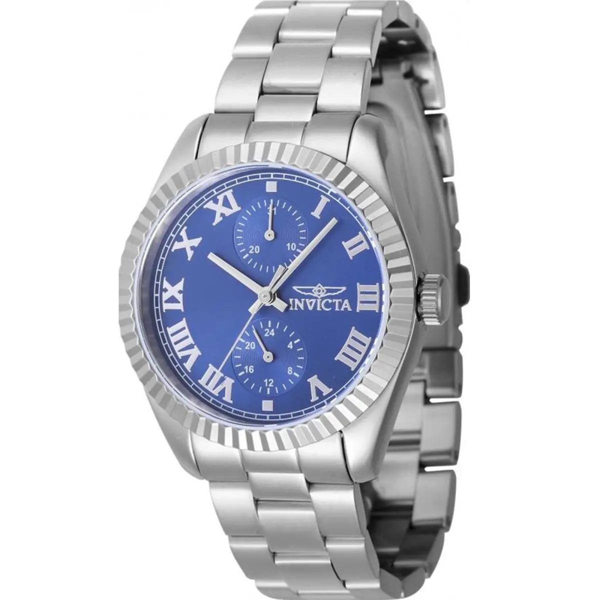 Invicta Women`s 47437 Specialty Quartz Multifunction Blue Dial Watch