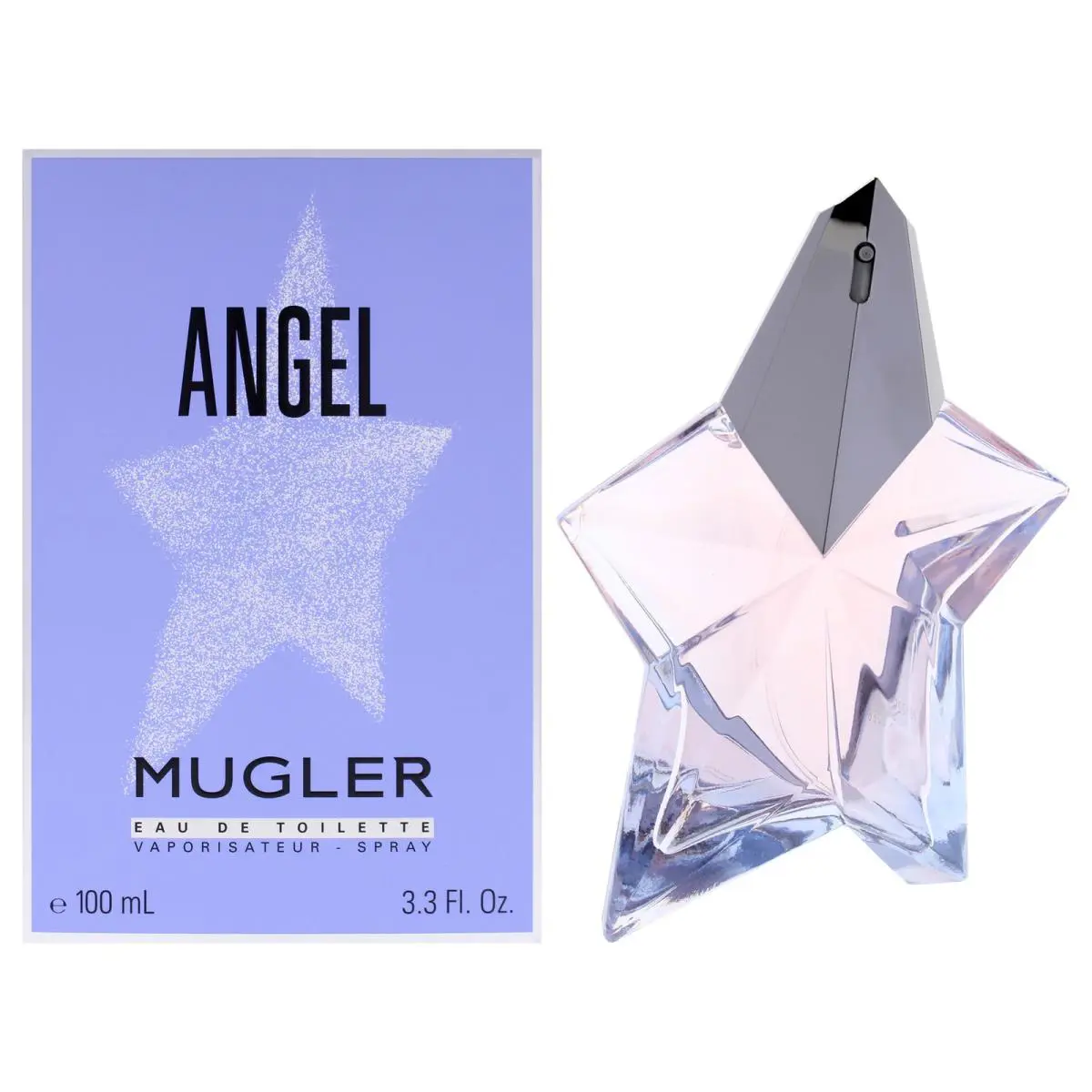 2 Pack Angel by Thierry  For Women - 3.3 oz Edt Spray by Mugler
