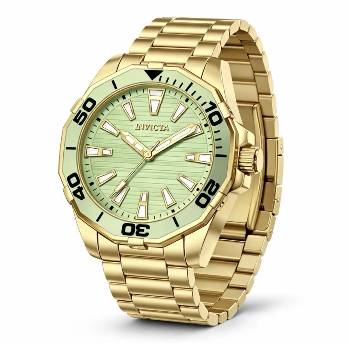 Diver Meridian Men`s Watch - 46mm Gold 69240 by Invicta