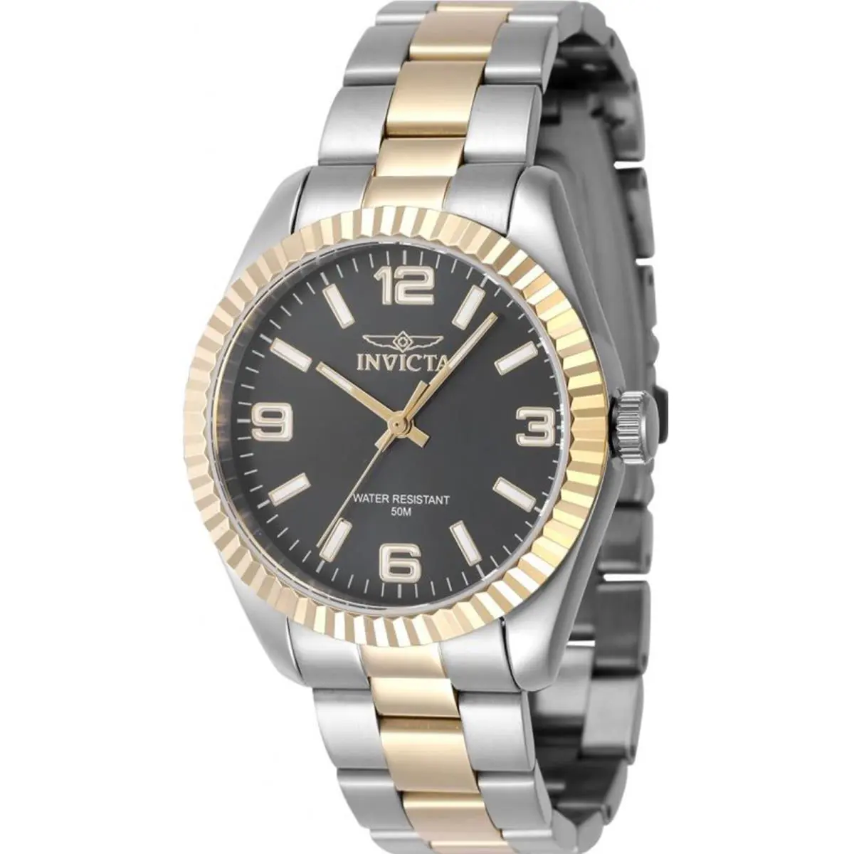 Invicta Men`s 47468 Specialty Quartz 3 Hand Black Dial Watch