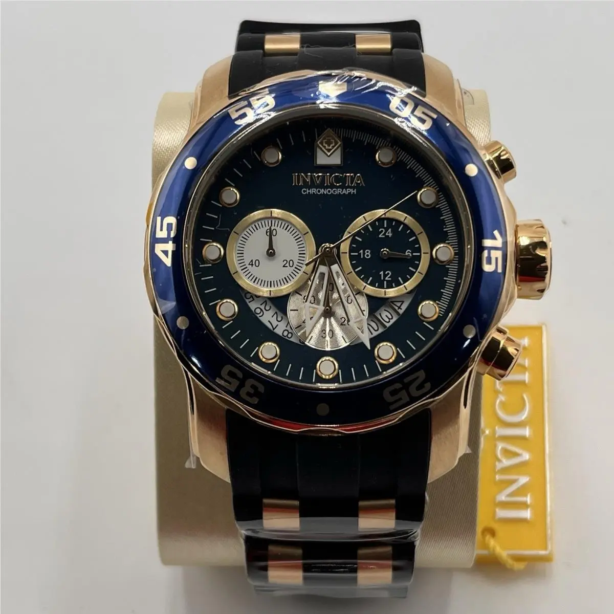 Invicta Pro Diver Scuba Mens Watch 48mm Quartz Chronograph 28723