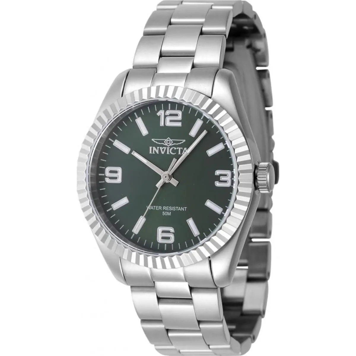 Invicta Women`s 47465 Specialty Quartz 3 Hand Green Dial Watch