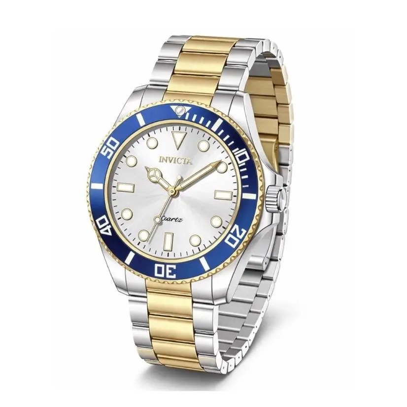 Diver Men’s Watch 42mm Gold Steel 69398 by Invicta