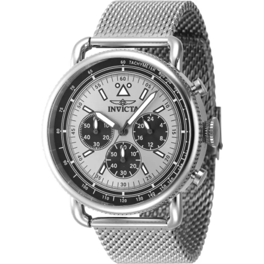 Invicta 47357 Speedway Silver-tone Dial 44 mm Men`s Watch