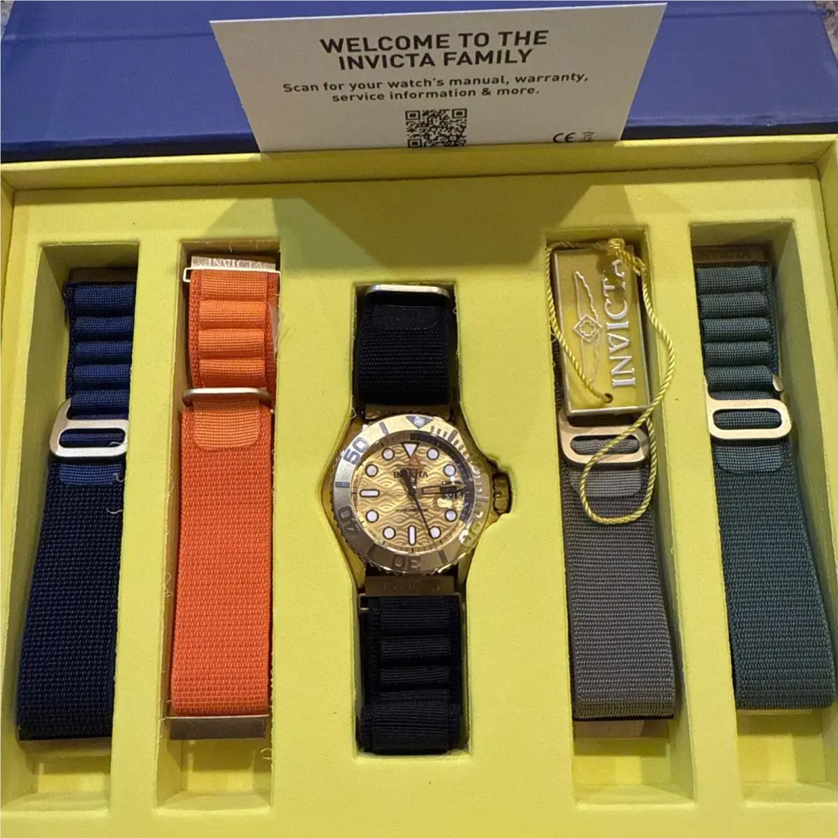 Invicta Ocean Predator Men`s Watch - 44mm with Interchangeable Straps 49799