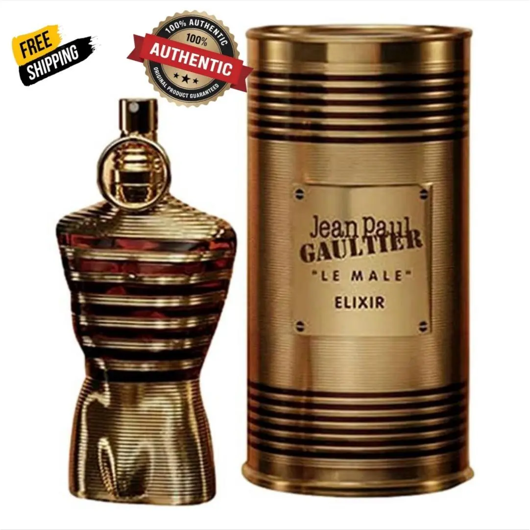 Jean Paul Gaultier Le Male Elixir by Jpg 4.2 oz Parfum Spray For Men