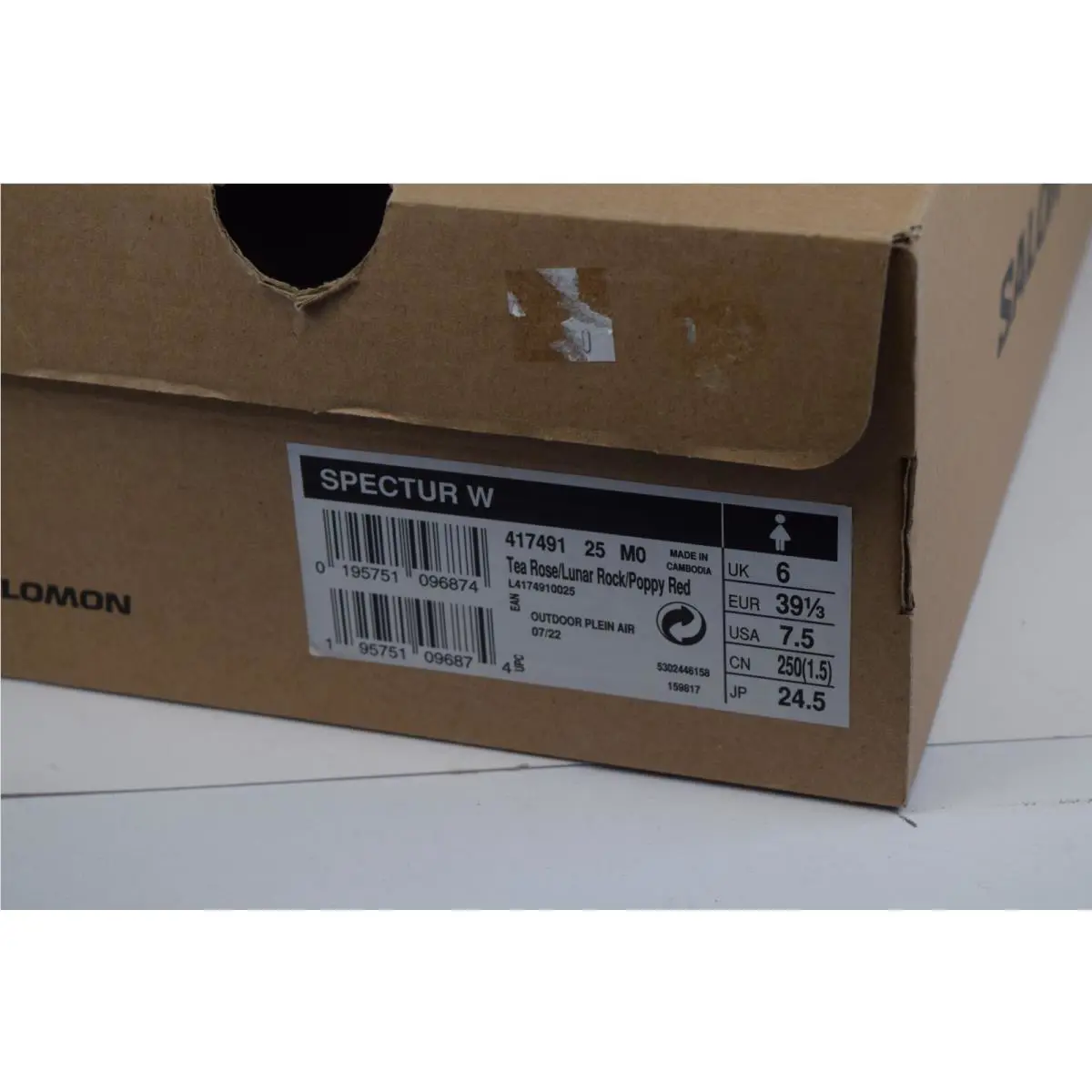 Salomon shoes - Salomon Spectur - Spectur - 417491 - Red 0