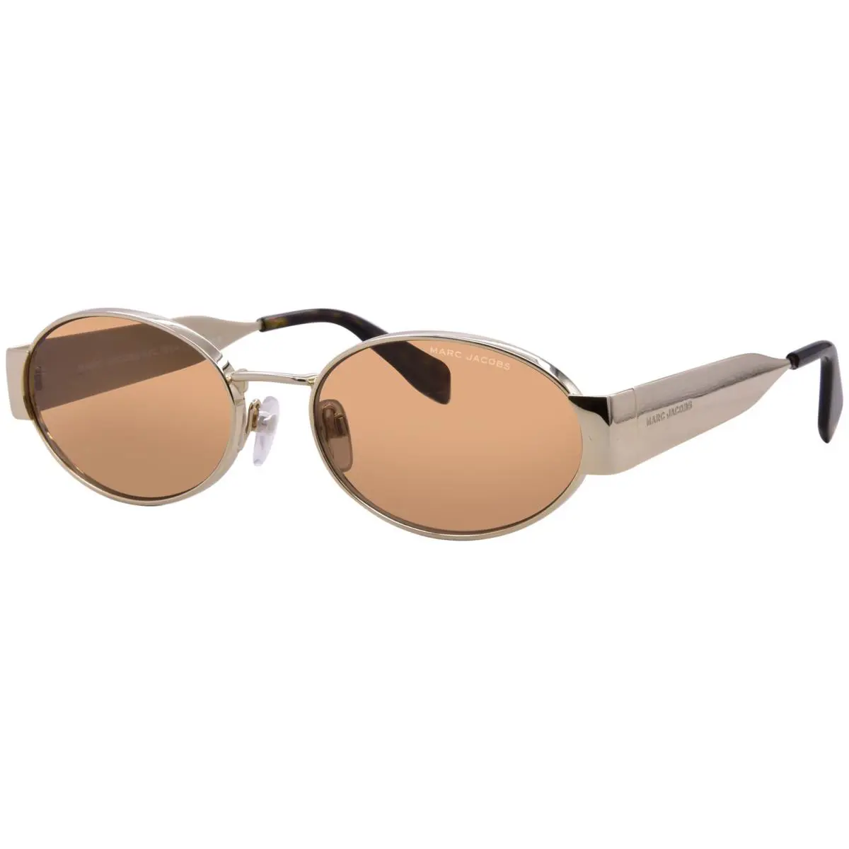 Marc Jacobs 806/S 01Q/70 Sunglasses Women`s Gold/brown/brown Oval Shape 58mm